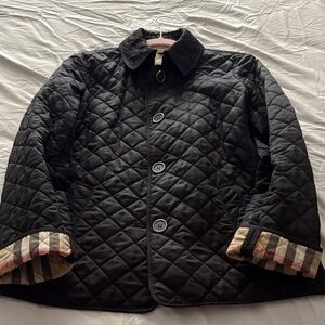 Burberry Black Quilted Jacket